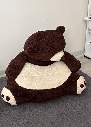 Koyu Kahverengi Yumuşak Peluş Ayı Oyuncak