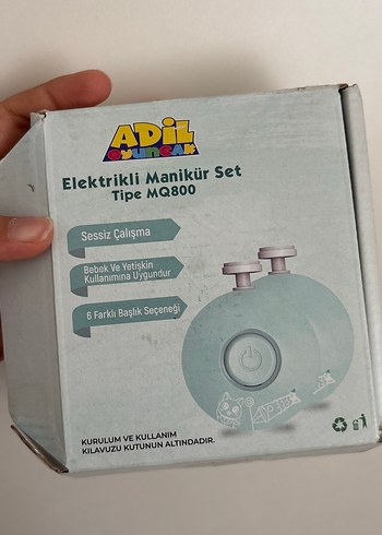 Diğer Turkuaz Bebek Tırnak Törpü