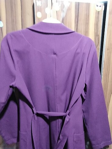 l Beden mor Renk Blazer ceket