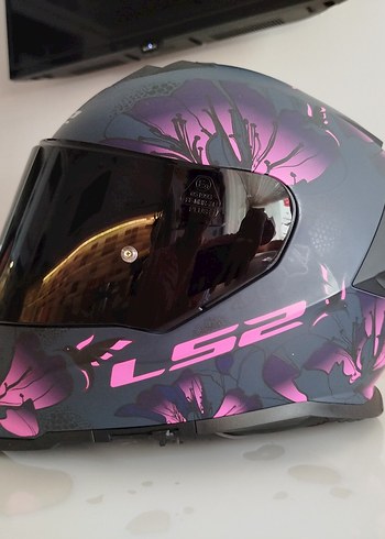 ls2 storm2 kask+siyah vizör - Görsel 2
