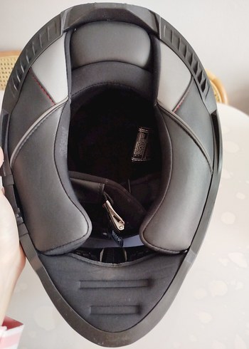 ls2 storm2 kask+siyah vizör - Görsel 7