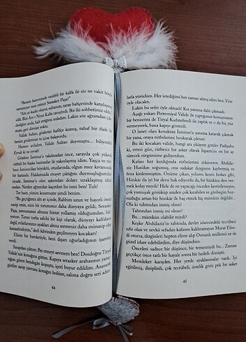  Beden Renk KALP KİTAP AYRACI