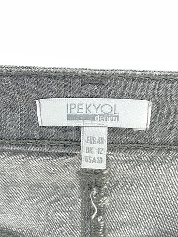 40 Beden gri Renk ipekyol Jean / Kot %70 İndirimli.
