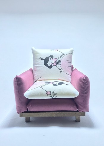  Beden Barbie koltuk dollhouse oyun evi minyatür koltuk