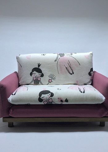  Beden Barbie koltuk dollhouse oyun evi minyatür koltuk 