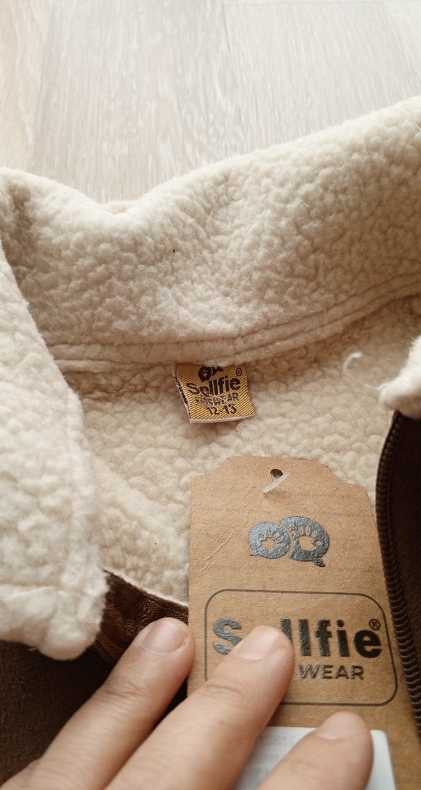 erkek çocuk süet ceket - Görsel 2