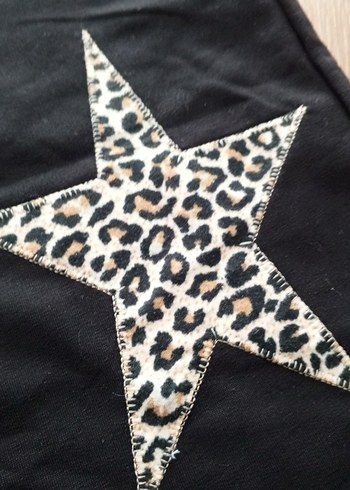 Siyah Leopar Desenli çocuk eşofman takımı - Görsel 7