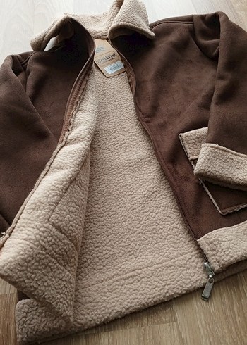 Kahverengi erkek çocuk ceket - Görsel 3