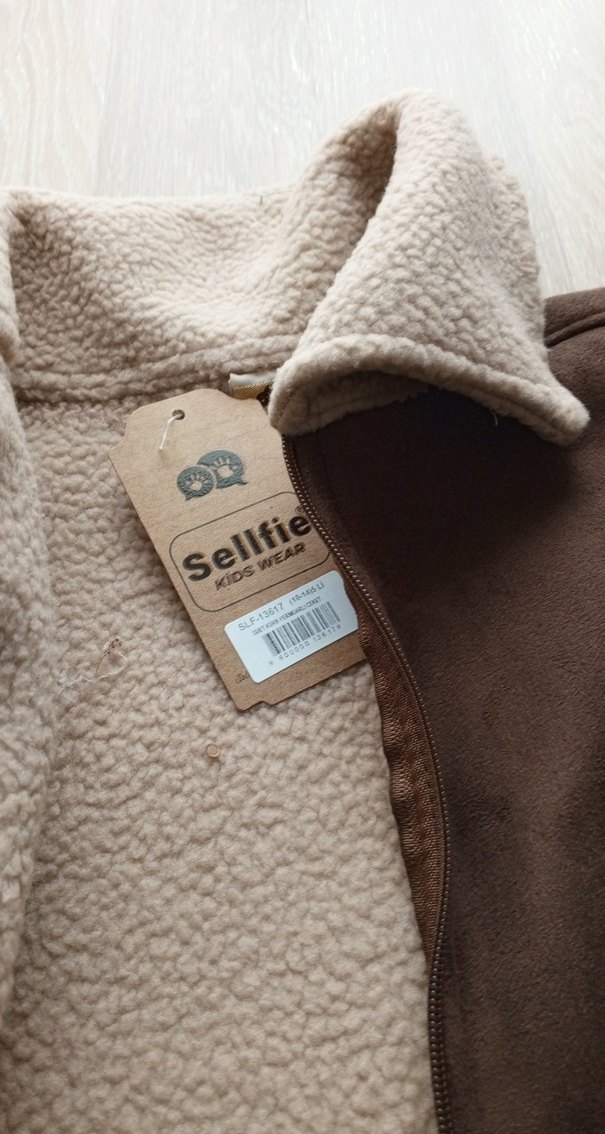 Kahverengi erkek çocuk ceket - Görsel 4