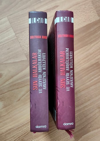 Son halkalar ve Seyyid Adülhakim Arvasi Kitap Seti ciltli - Görsel 3
