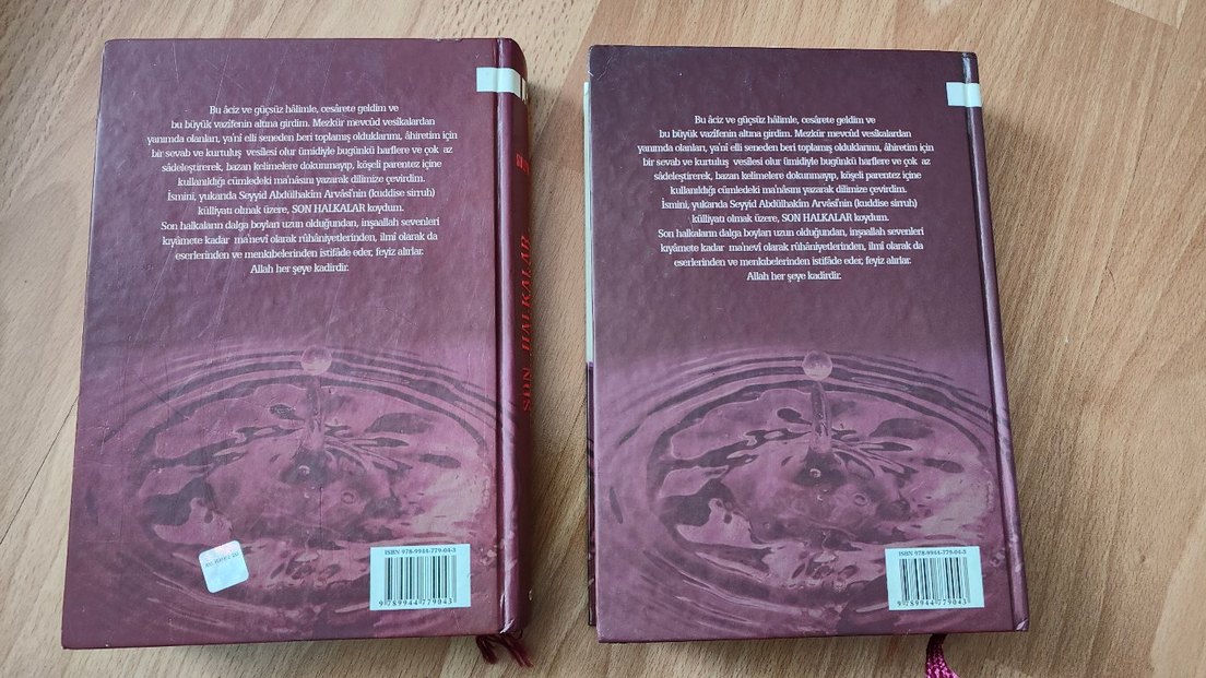 Son halkalar ve Seyyid Adülhakim Arvasi Kitap Seti ciltli - Görsel 2