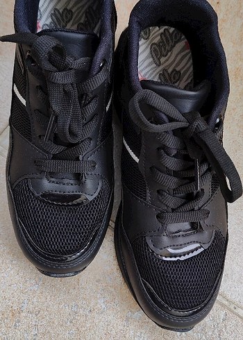 Siyah Spor Ayakkabı - Görsel 12