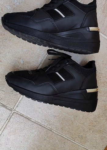 Siyah Spor Ayakkabı - Görsel 7
