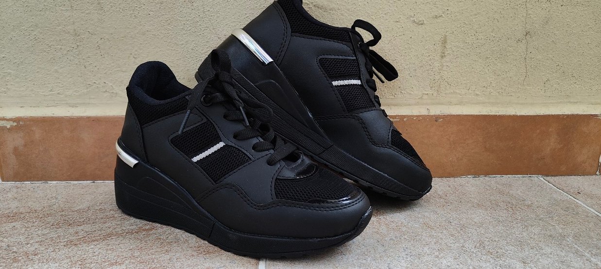 Siyah Spor Ayakkabı - Görsel 5