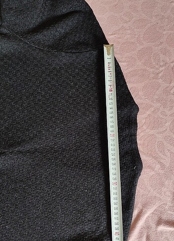 Kadın siyah yün hırka - Görsel 5