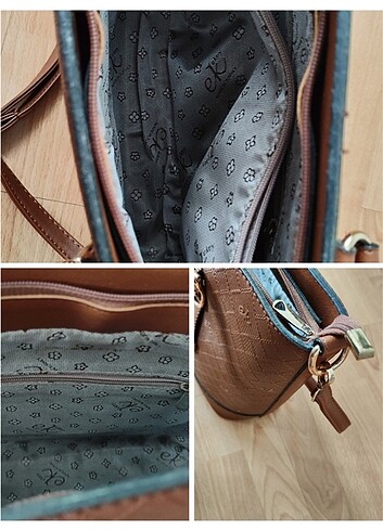 Kadın taba renk kol çantası - Görsel 7