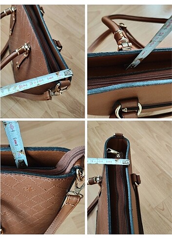 Kadın taba renk kol çantası - Görsel 8