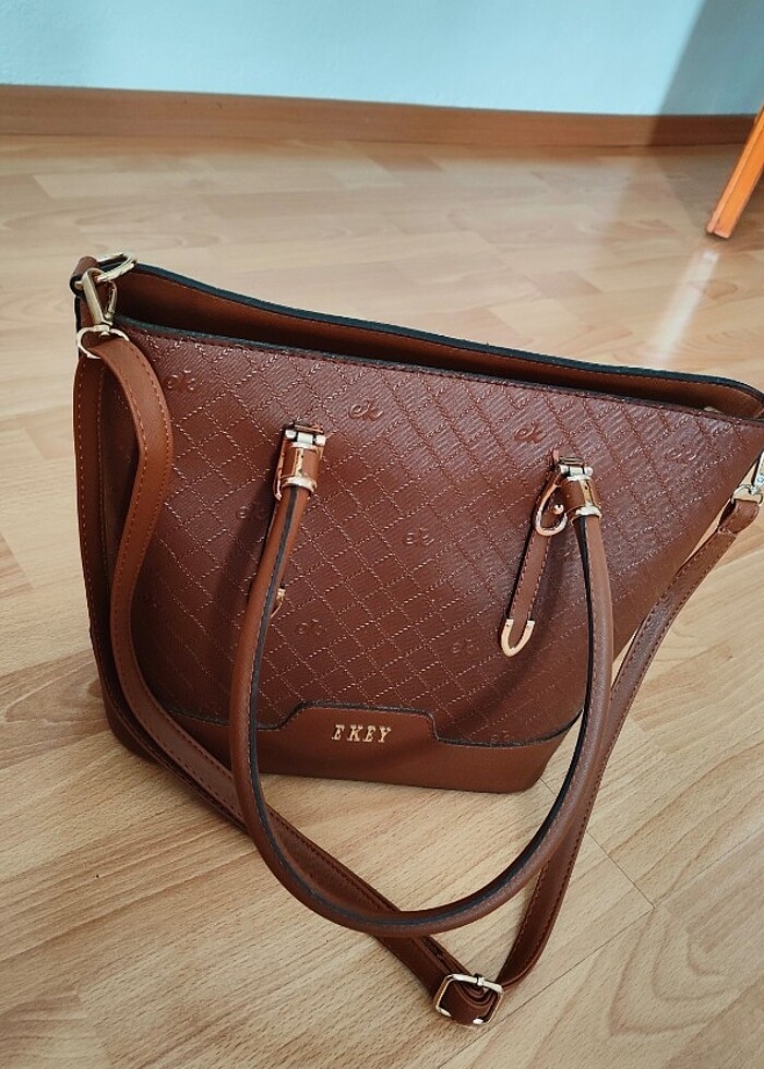 Kadın taba renk kol çantası - Görsel 2