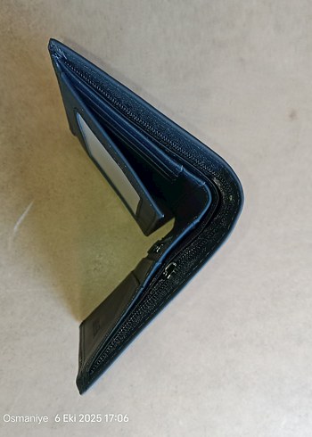 #Erkek Gerçek #Deri #Cüzdan, Retro İnce Dikey Kısa - Görsel 8