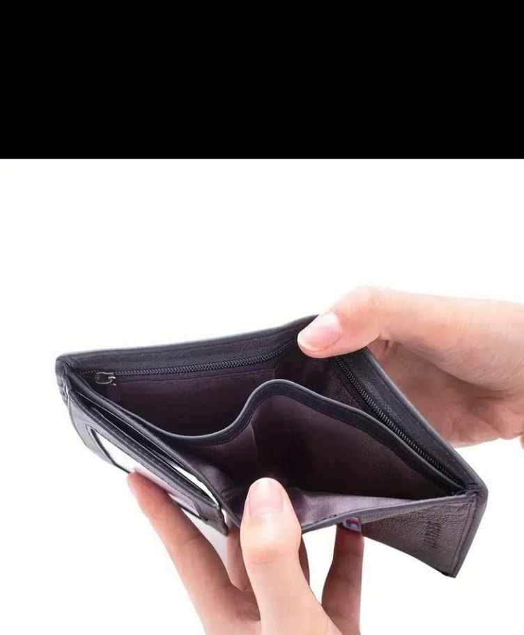 #Erkek Gerçek #Deri #Cüzdan, Retro İnce Dikey Kısa - Görsel 4