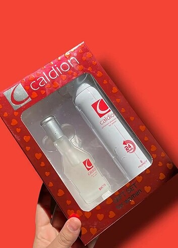  Beden #Caldion #parfüm seti #bayan edt 50 ml + #deodorant 150 ml #osma