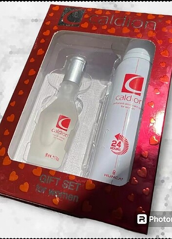  Beden Renk #Caldion #parfüm seti #bayan edt 50 ml + #deodorant 150 ml #osma