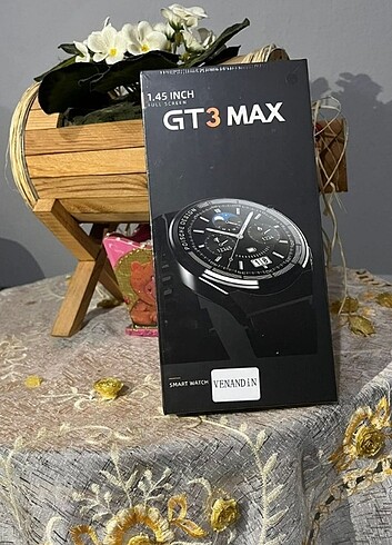 GT3 MAX Akıllı Saat - 1.45 inç Full Ekran | Yenilikçi Tasarım ve