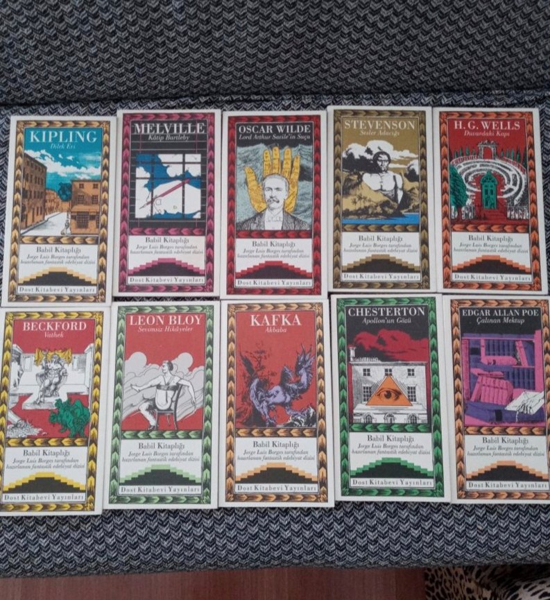 Borges Babil Kitaplığı Seti - 10 Kitap - Görsel 2