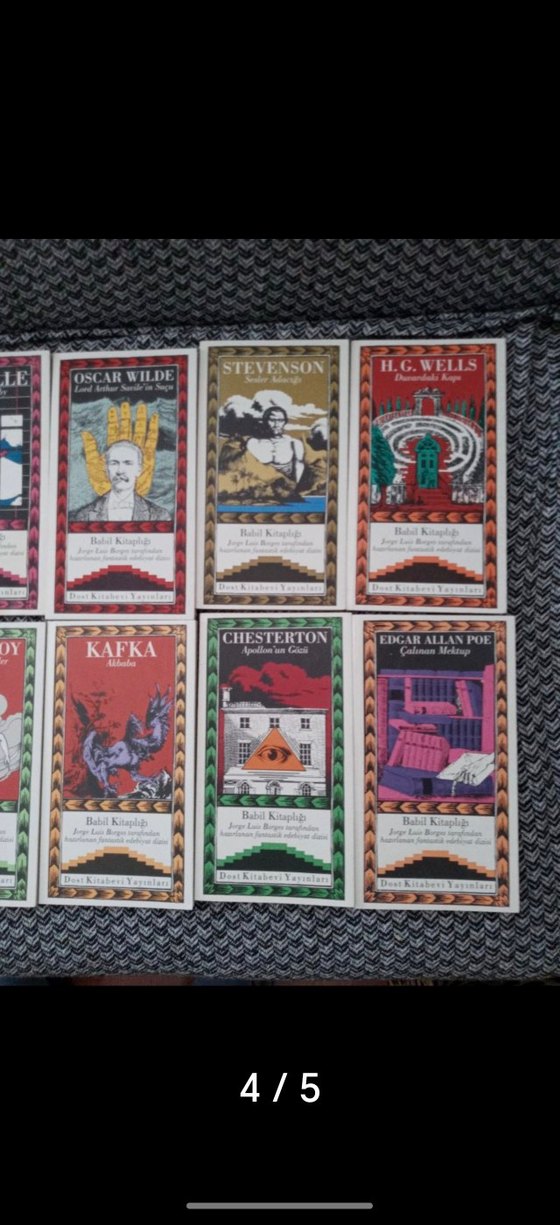 Borges Babil Kitaplığı Seti - 10 Kitap - Görsel 4