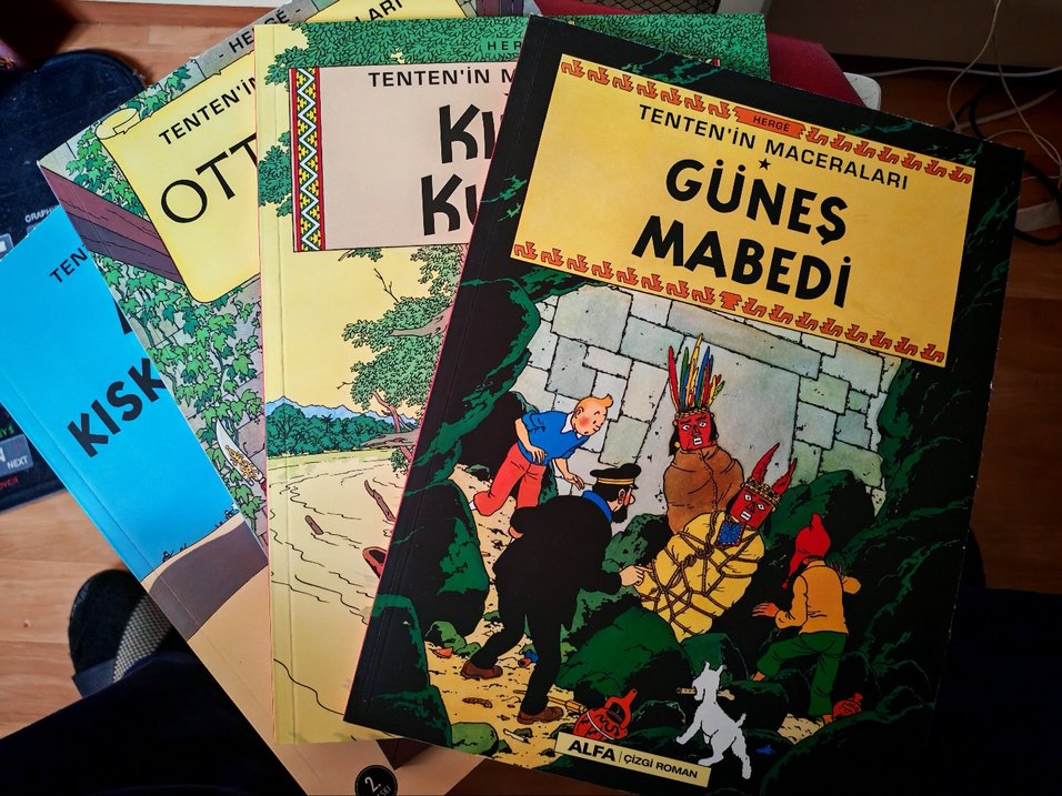 Tenten'in Maceraları 24 kitaplık tam set - Görsel 2