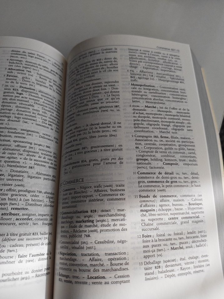 Larousse Thésaurus  In Extenso  Fransızca Eş Anlamlılar Sözlüğü - Görsel 5