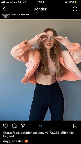Zara pembe ceket 