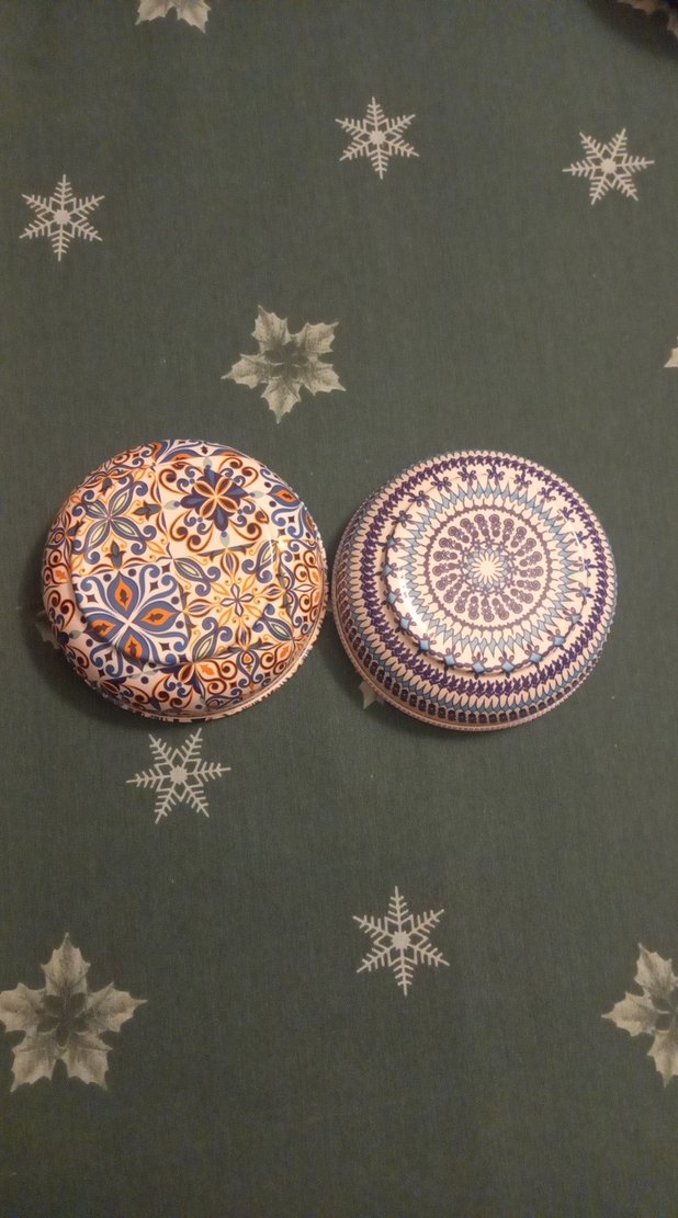 Bohem Metal Çok Renkli Desenli Tabak Seti - Görsel 2