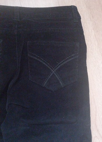 Collin's Bayan Siyah Kadife Pantolon - Görsel 5