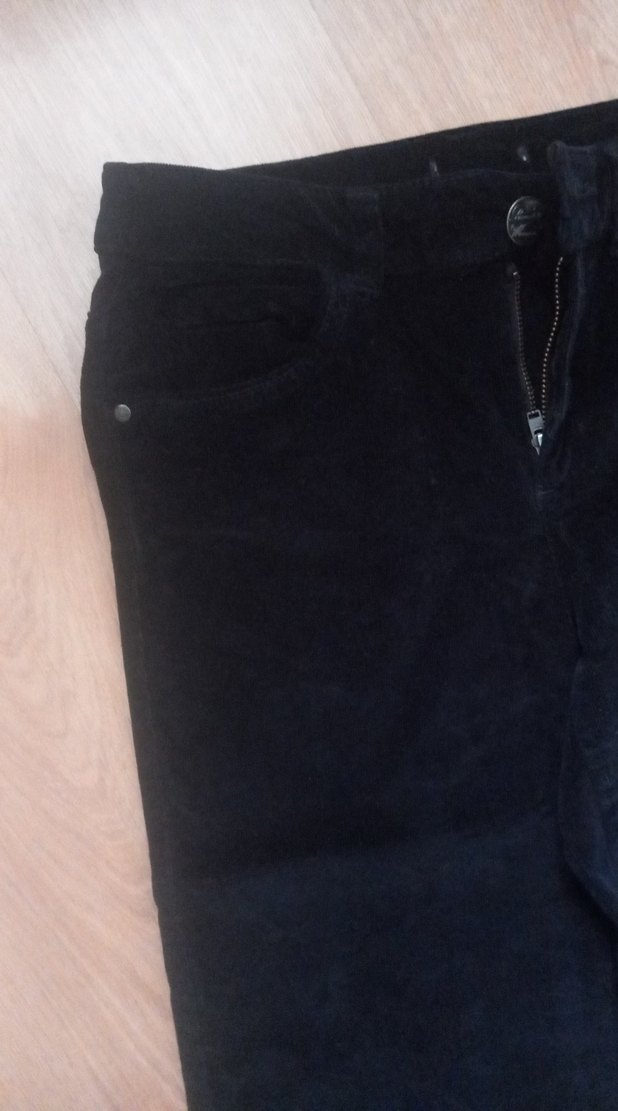 Collin's Bayan Siyah Kadife Pantolon - Görsel 3