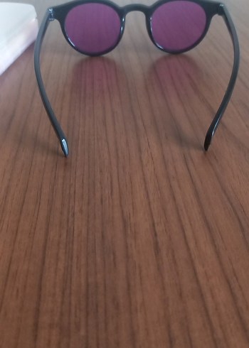 Mor Transparan Kadın Güneş Gözlüğü - Görsel 4