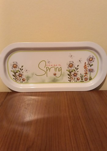 oval  metal tepsi - Görsel 2