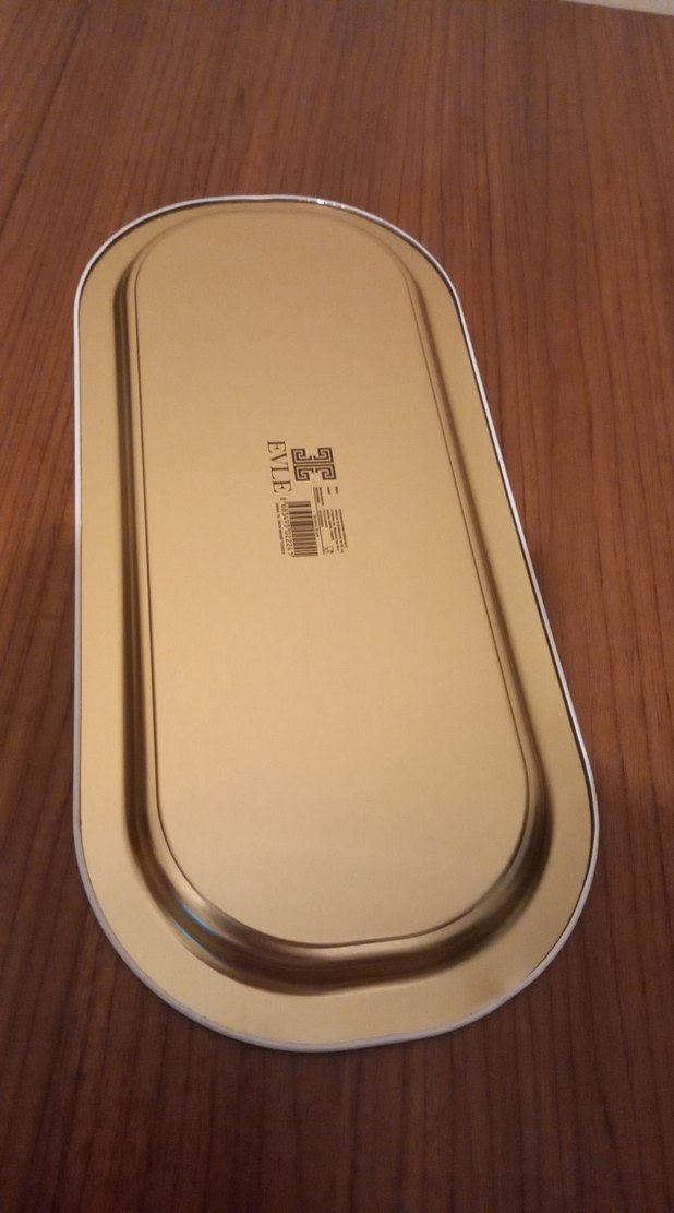 oval  metal tepsi - Görsel 5