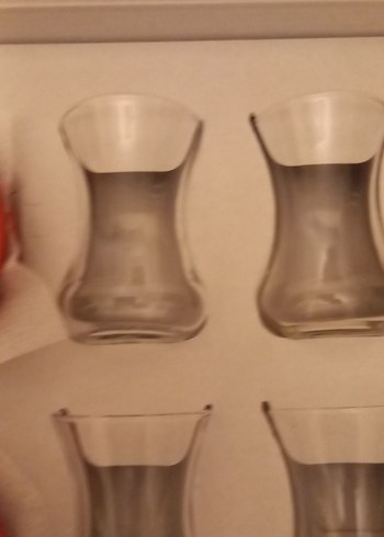 Madame Coco Kırmızı Çay Bardağı Seti - Görsel 4