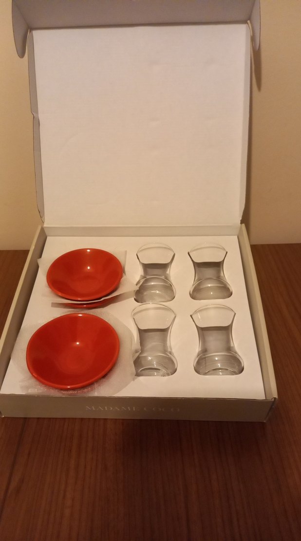 Madame Coco Kırmızı Çay Bardağı Seti - Görsel 2