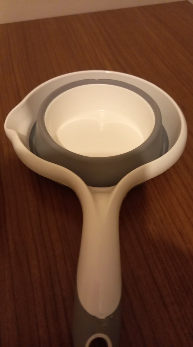 Katlanabilir Beyaz ve Gri Plastik Süzgeç Seti - Görsel 2
