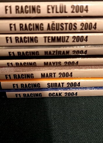 Formula 1 F1 Racing dergisi 2004