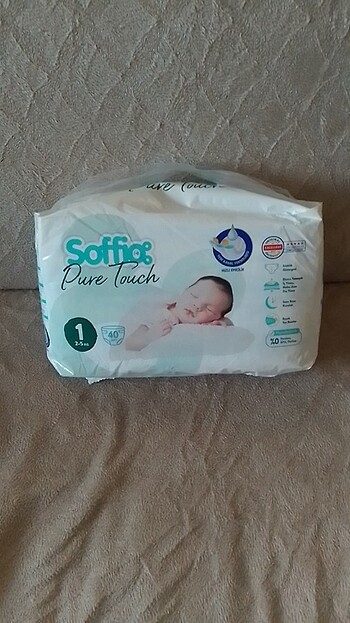 Soffio bebek bezi sıfır etiketli üründür 