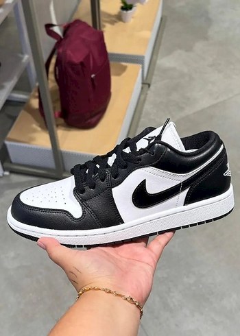 39 Beden siyah Renk Nike Air Jordan 1 Low Panda Black White