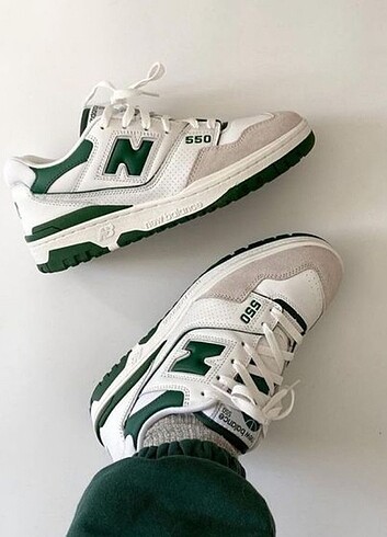 New Balance 550 White Green 