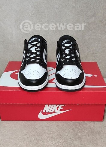 36 Beden siyah Renk Nike Dunk Low Panda 
