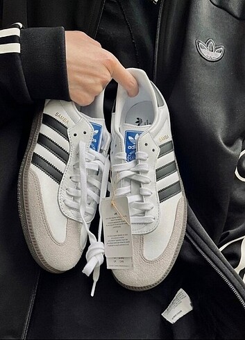 Adidas Samba White Black 