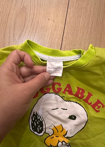 Erkek Çocuk Sarı Baskılı Sweatshirt - Görsel 2