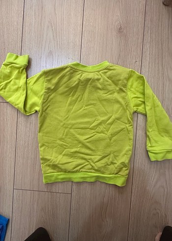 Erkek Çocuk Sarı Baskılı Sweatshirt - Görsel 3