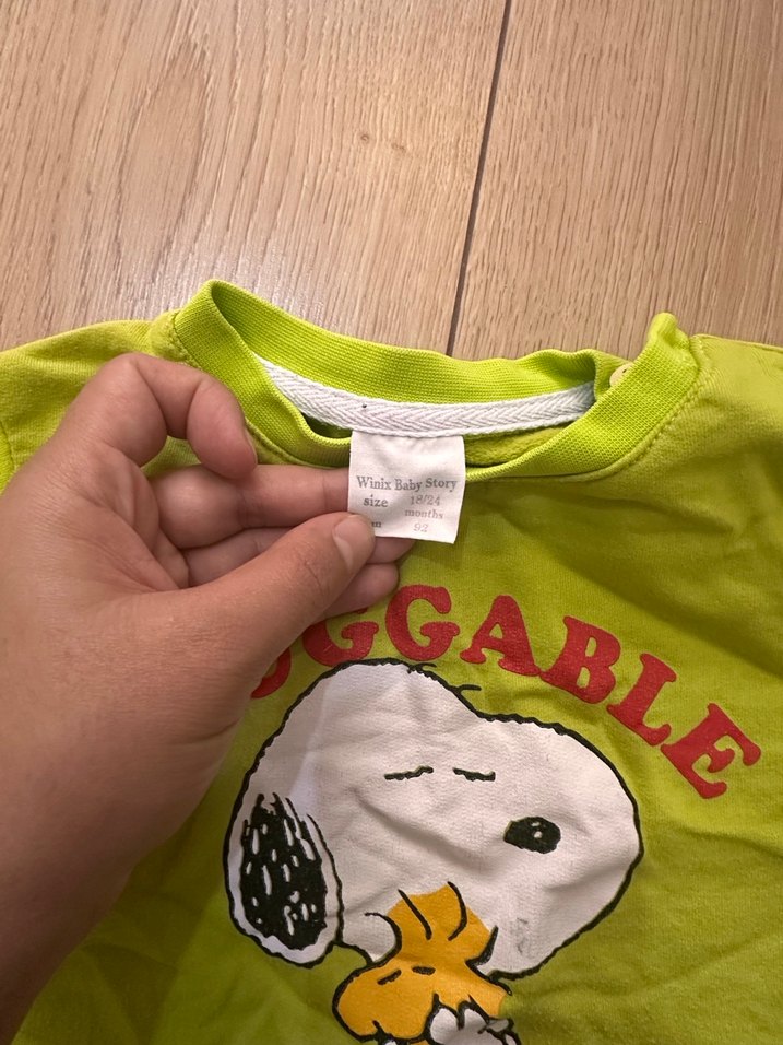 Erkek Çocuk Sarı Baskılı Sweatshirt - Görsel 2